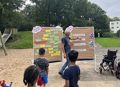 Ideensammlung auf dem Spielplatz